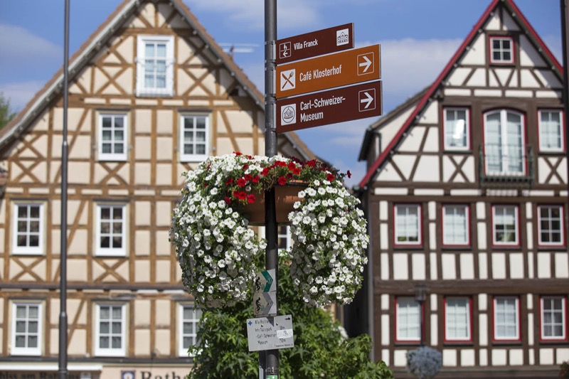 Wochenmarkt am Murrhardter Marktplatz